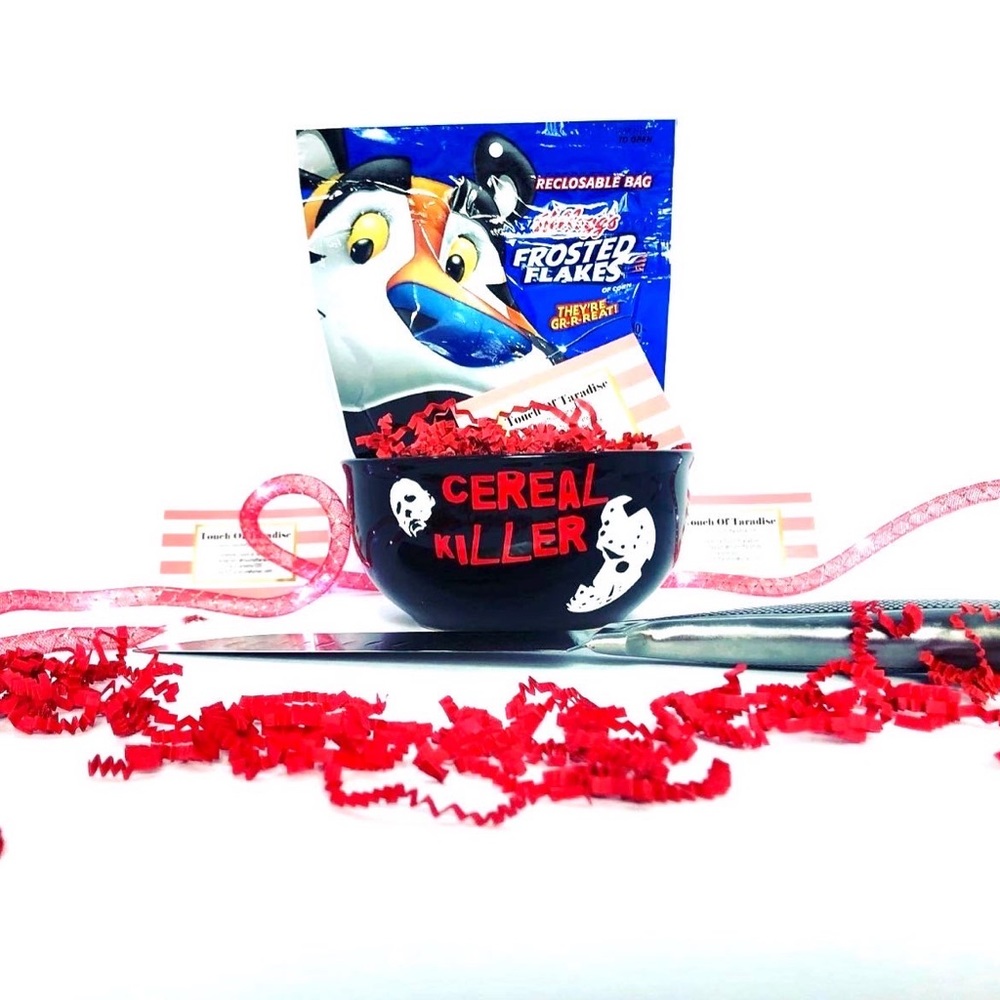 “Cereal Killer” Bowl Featuring Michael Myers & Jason Voorhees